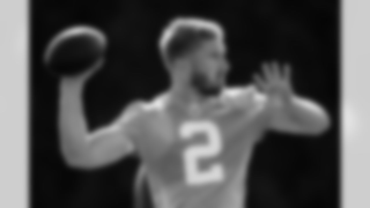 TAMPA, FL - May 16, 2023 - Quarterback Kyle Trask #2 of the Tampa Bay Buccaneers during Phase 2 of the offseason program at AdventHealth Training Center. Photo By Kyle Zedaker/Tampa Bay Buccaneers