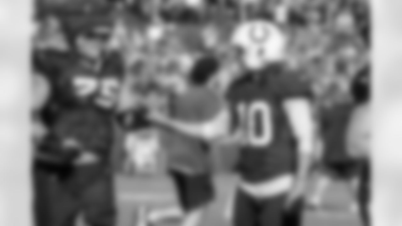 75 G Will Fries , 10 QB Gardner Minshew
2023 Colts Training Camp - Grand Park