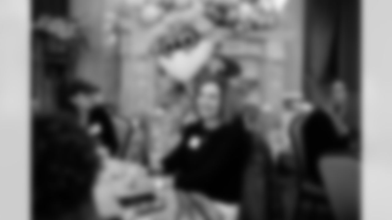 Scenes from the Salute to Service Baby Shower presented by Zaxby's at the Arthur M. Blank Family Office in Atlanta, Georgia, on Thursday, November 11, 2021. (Photo by Matthew Grimes)