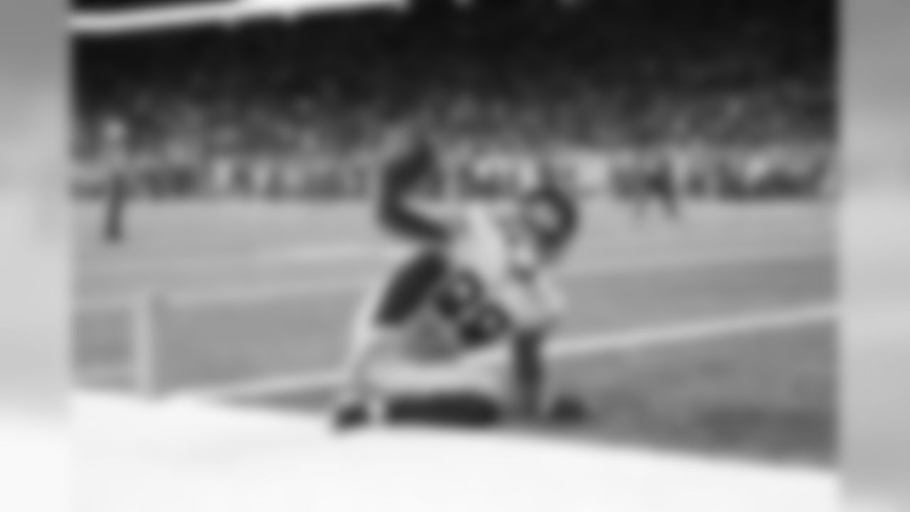 New York Giants tight end Evan Engram (88) rolls into the end zone with a touchdown reception during an NFL football game against the Detroit Lions, Sunday, Oct. 27, 2019 in Detroit. The Lions defeated the Giants 31-26. (Joe Robbins via AP)