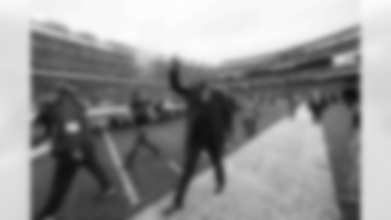 Michael Strahan has his #92 jersey retired at halftime during a week 12 football game against the Philadelphia Eagles on Sunday November 28th, 2021 in East Rutherford, New Jersey