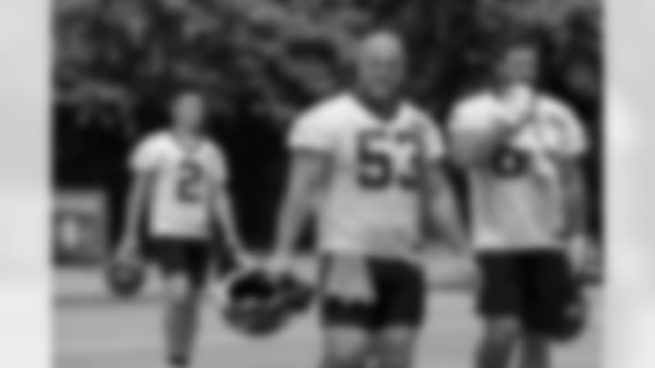 Cincinnati Bengals' Billy Price during an NFL football camp practice in Cincinnati, Tuesday, May 25, 2021. (AP Photo/Aaron Doster)