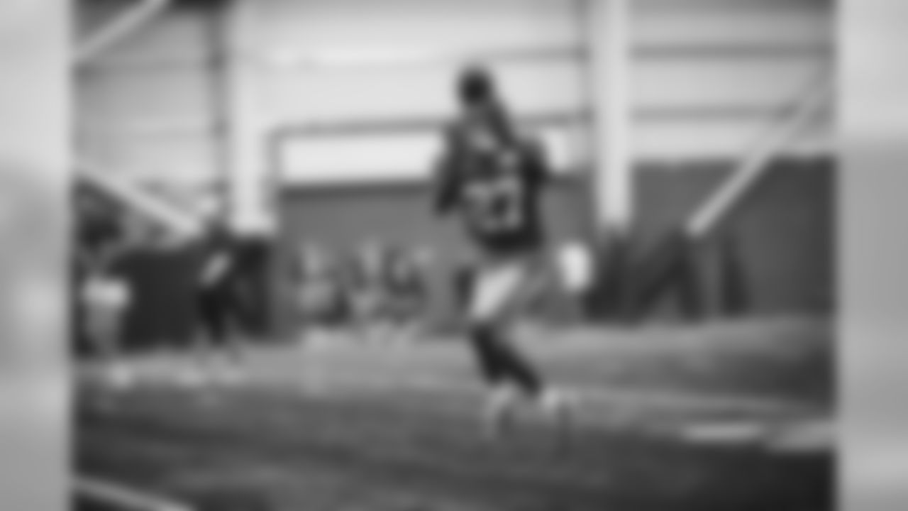 CB DeAndre Baker (27) at New York Giants Training Camp 2019 at Quest Diagnostics Training Center in East Rutherford, NJ