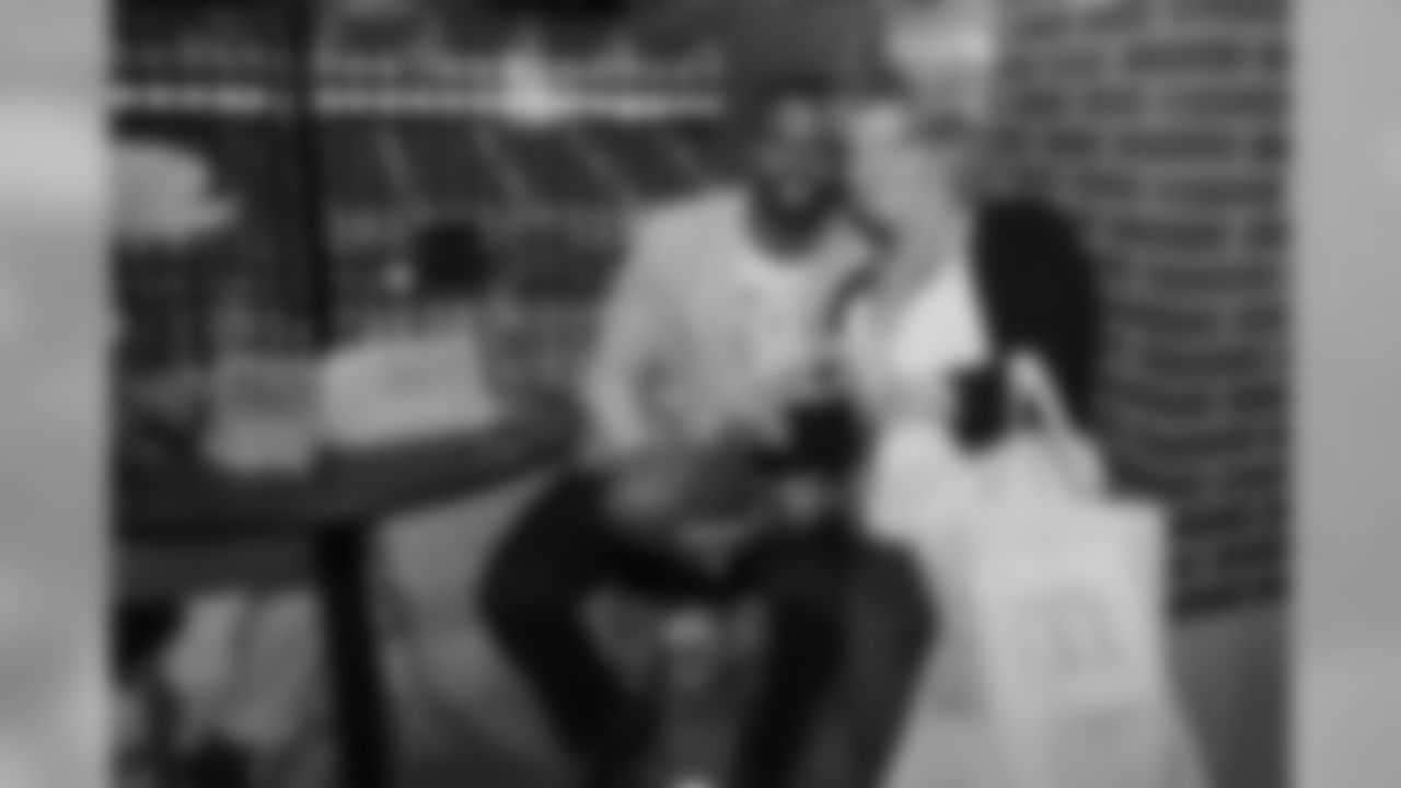 Tavon Wilson at Taste of the Lions on Wednesday, May 15, 2019 in Detroit.