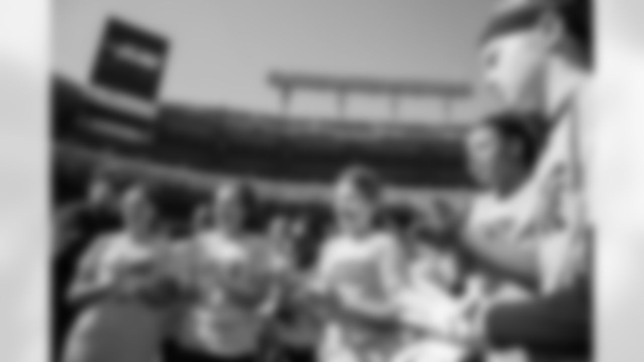 The Baltimore Ravens hosted a girls flag football clinic at M&T Bank Stadium on Sunday, May 21, 2023.