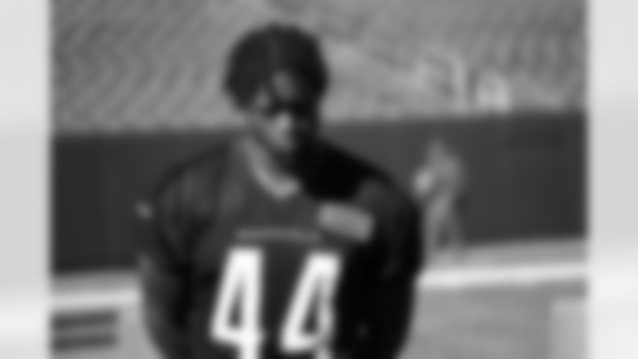 LB Demetrius Knight Jr. during rookie minicamp at Paycor Stadium, Friday, May 9, 2025.