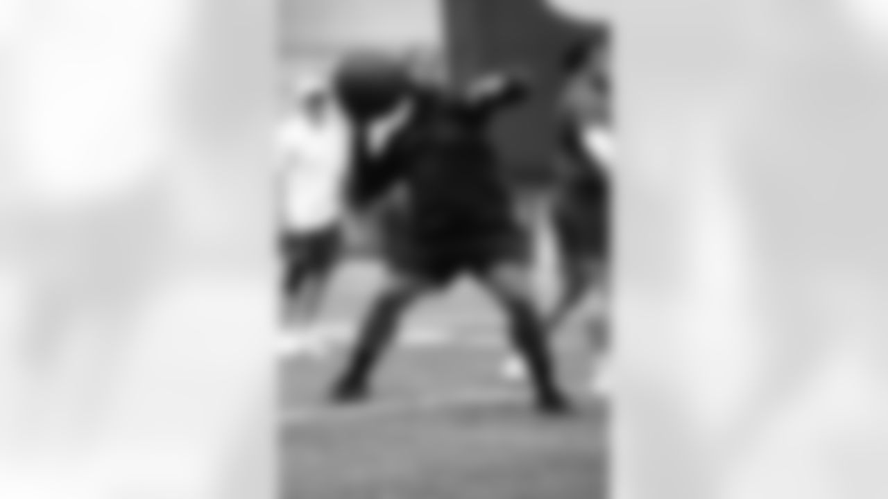Dion Dawkins. Buffalo Bills Phase One of voluntary off-season workouts, April 22, 2025 at the Buffalo Bills Training Center.