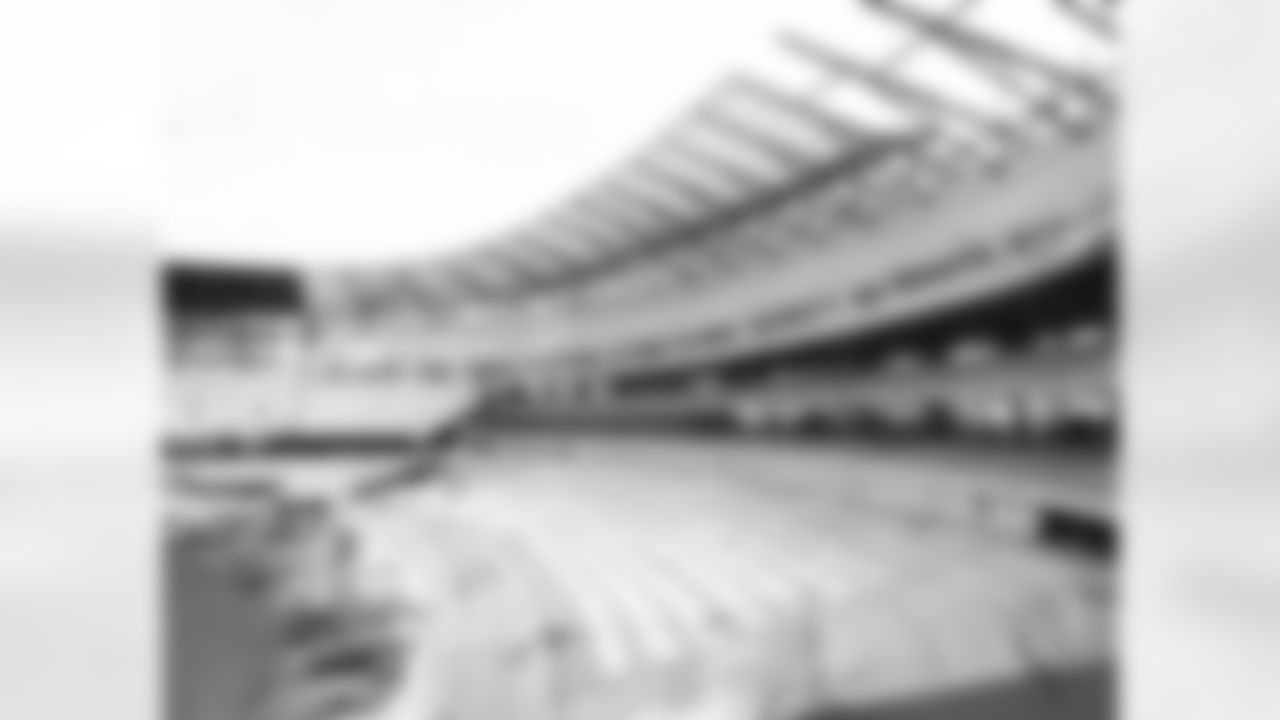 Construction work continues at New Highmark Stadium, February 14, 2025.