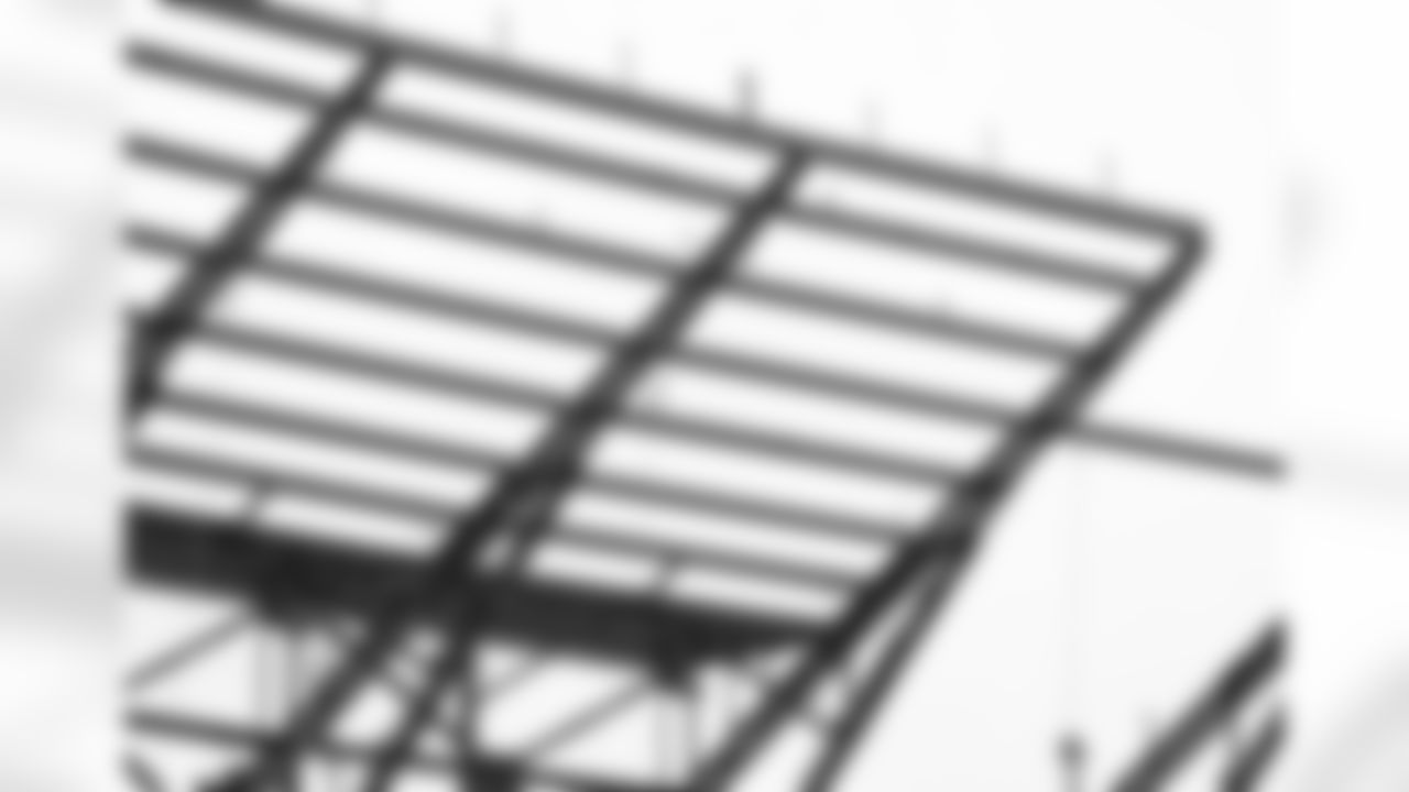 Construction work continues at New Highmark Stadium, February 14, 2025.