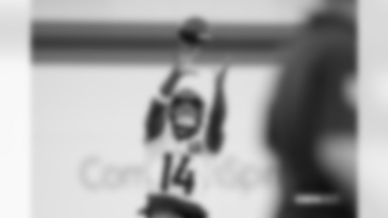 Courtland Sutton during practice on Wednesday, January 8, 2025 at Broncos Park Powered by CommonSpirit in Englewood, Colorado.
Photo by Gabriel Christus / Denver Broncos