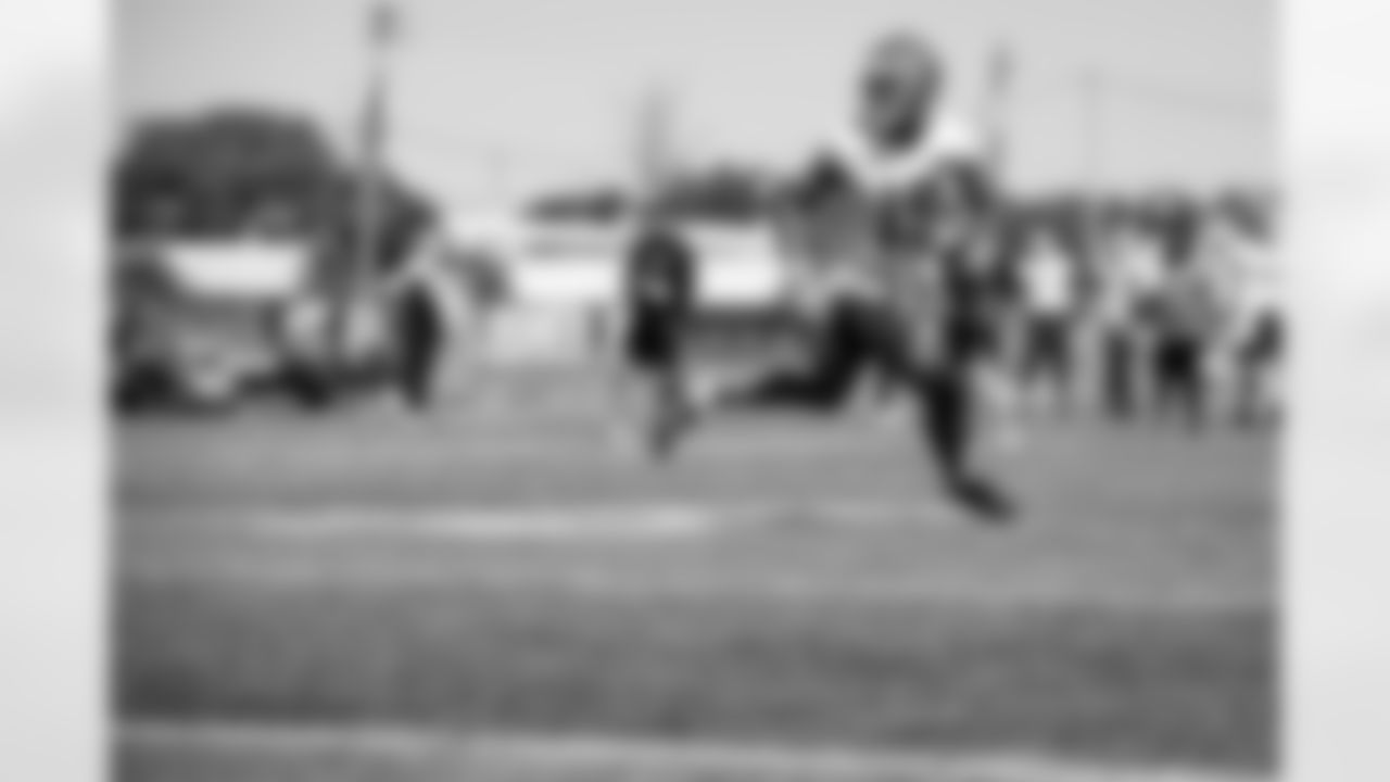 Wide receiver Cedric Tillman (19) during OTA 3 at CrossCountry Mortgage Campus on May 23, 2024.