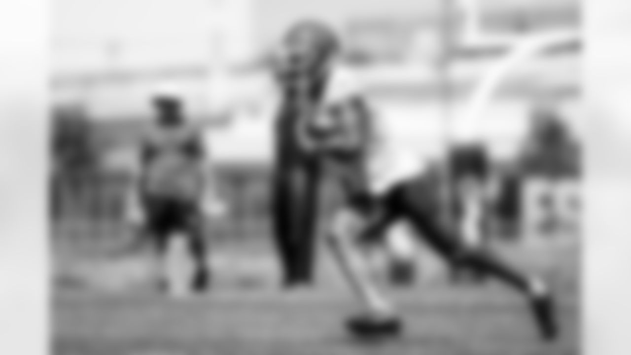 Wide receiver Cedric Tillman (19) during OTA 3 at CrossCountry Mortgage Campus on May 23, 2024.