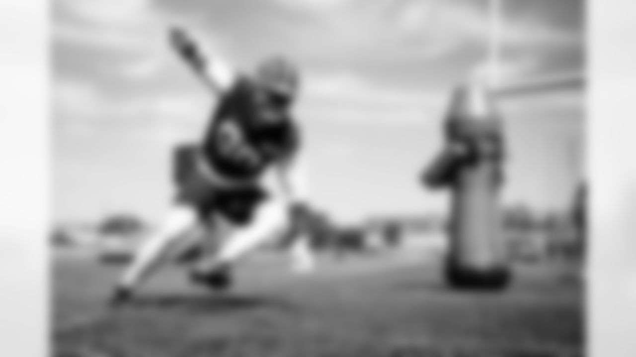 Defensive tackle Maurice Hurst II (90) during OTA 3 at CrossCountry Mortgage Campus on May 23, 2024.