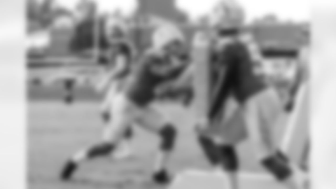 The Los Angeles Chargers practice on Thursday, September 19, 2024 at UNC-Charlotte in Charlotte, NC.