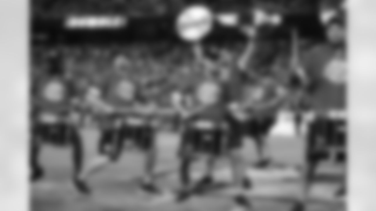 Kansas City Chiefs Rumble during the Week 5 NFL Game against the New Orleans Saints on Monday, October 7, 2024 at GEHA Field at Arrowhead Stadium.