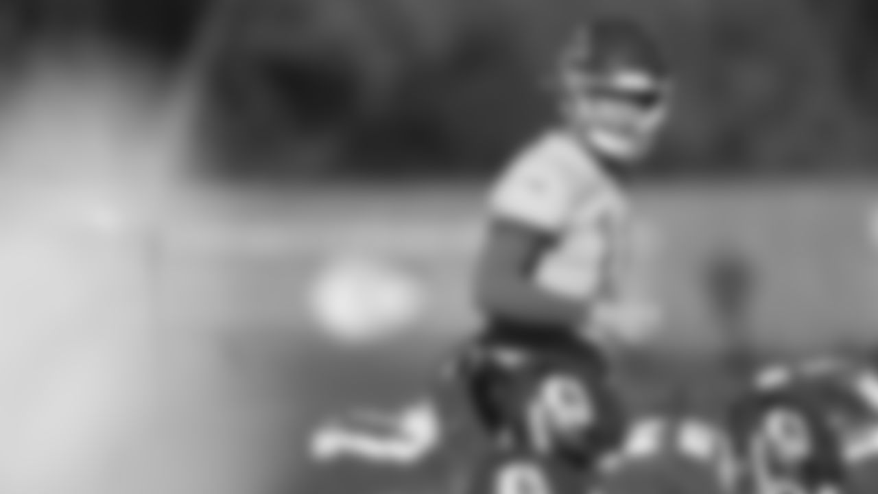 Kansas City Chiefs quarterback Carson Wentz (11) during practice ahead of the Week 12 matchup against the Carolina Panthers on Thursday, November 21, 2024 in Kansas City, MO.