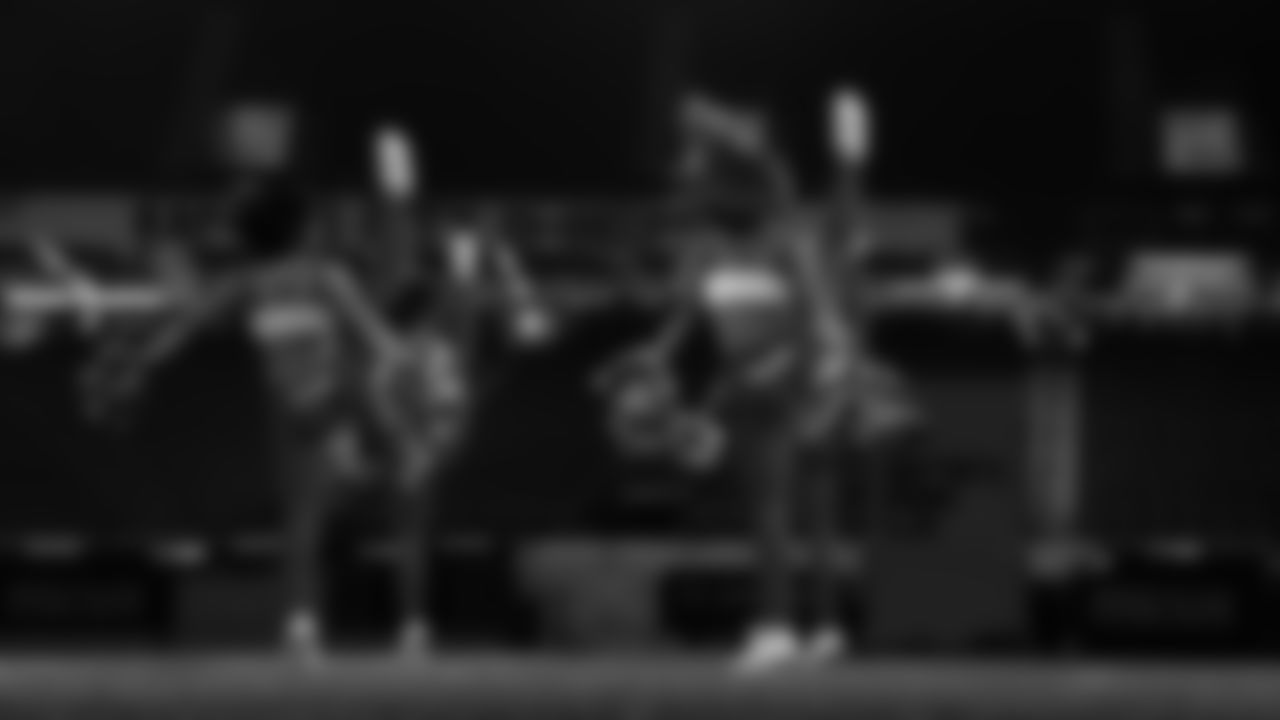 Kansas City Chiefs Cheerleaders rehearse for Opening Night ahead of Super Bowl LIX on Monday, February 3, 2025.