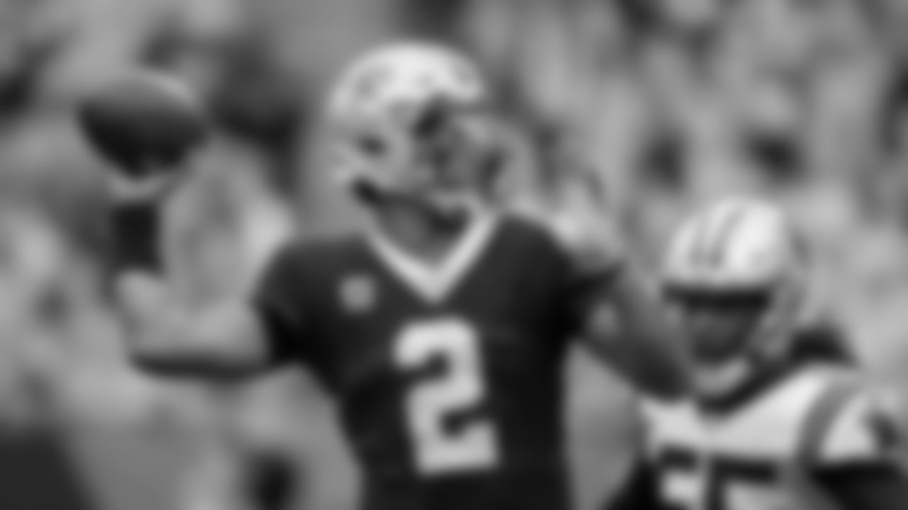 New Orleans Saints quarterback Jameis Winston (2) looks to pass during an NFL football game against the Carolina Panthers on Sunday, Sept. 25, 2022, in Charlotte, N.C. (AP Photo/Rusty Jones)