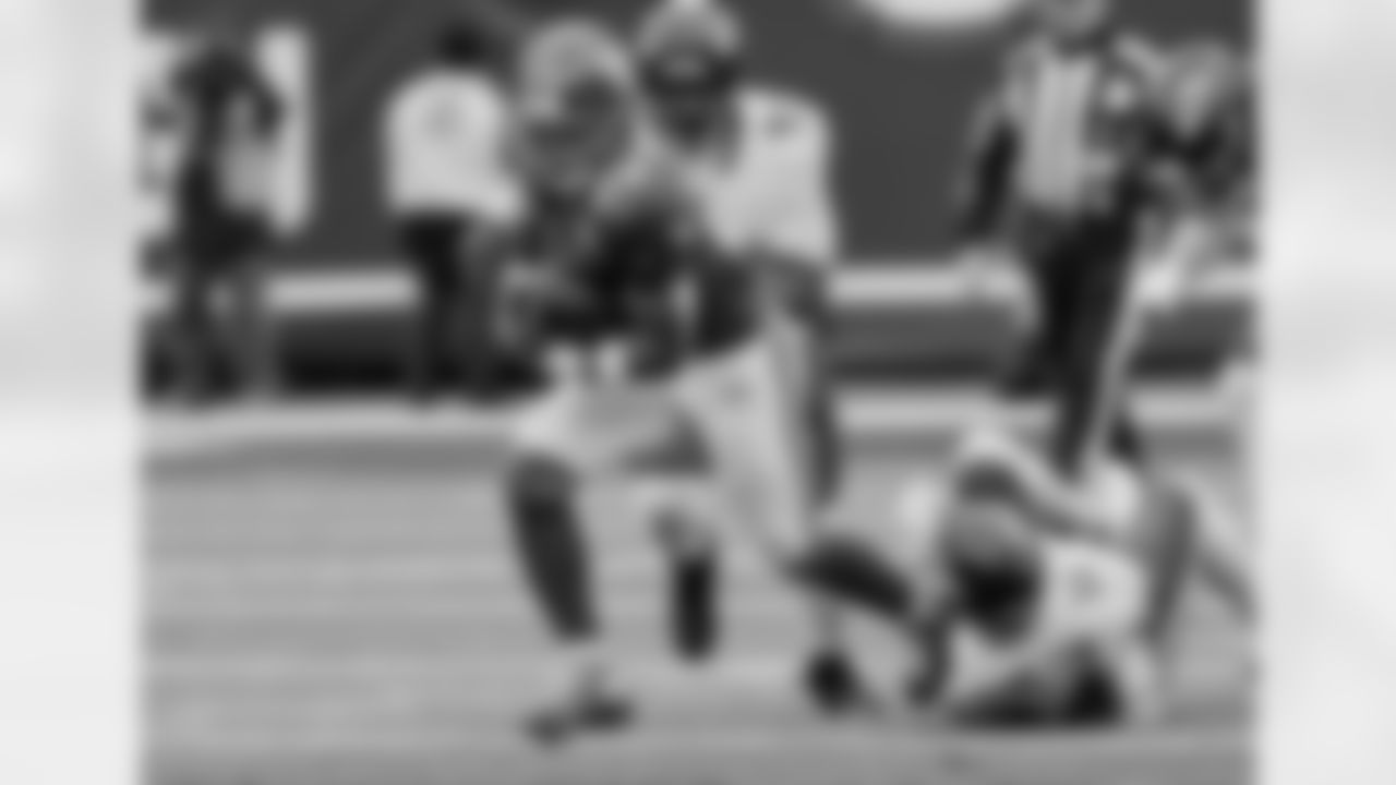 New York Giants running back Tyrone Tracy Jr. (29)