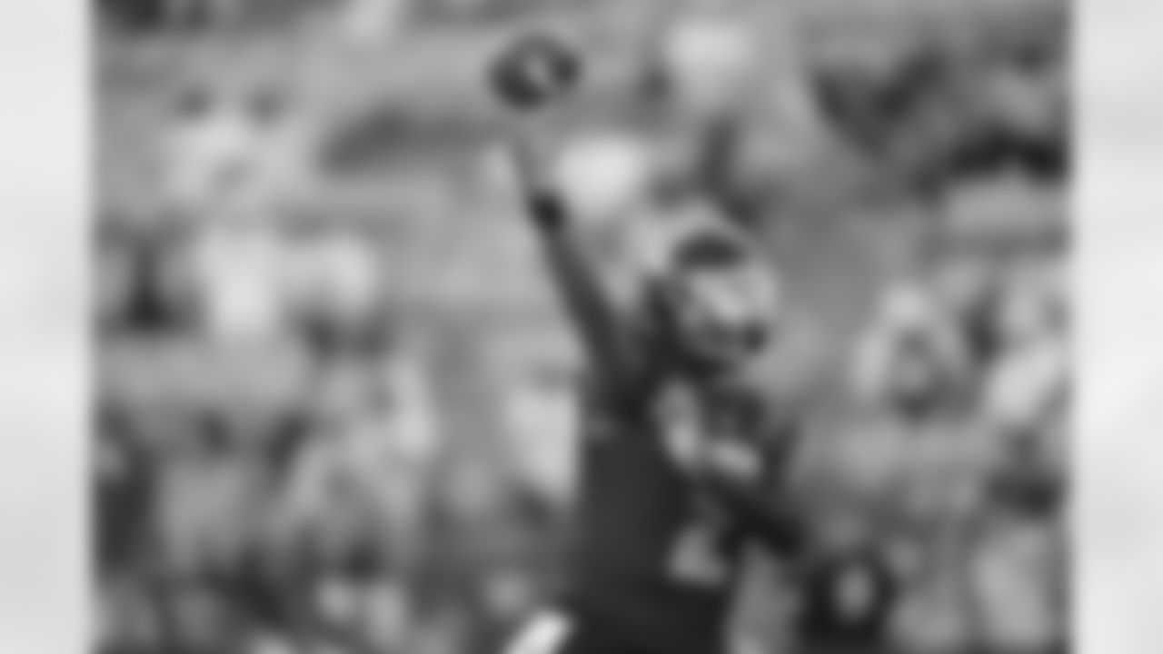 Colorado quarterback Shedeur Sanders warms up against North Dakota State during an NCAA college football game Thursday, Aug. 29, 2024, in Boulder, Colorado. (AP Photo/Jack Dempsey)