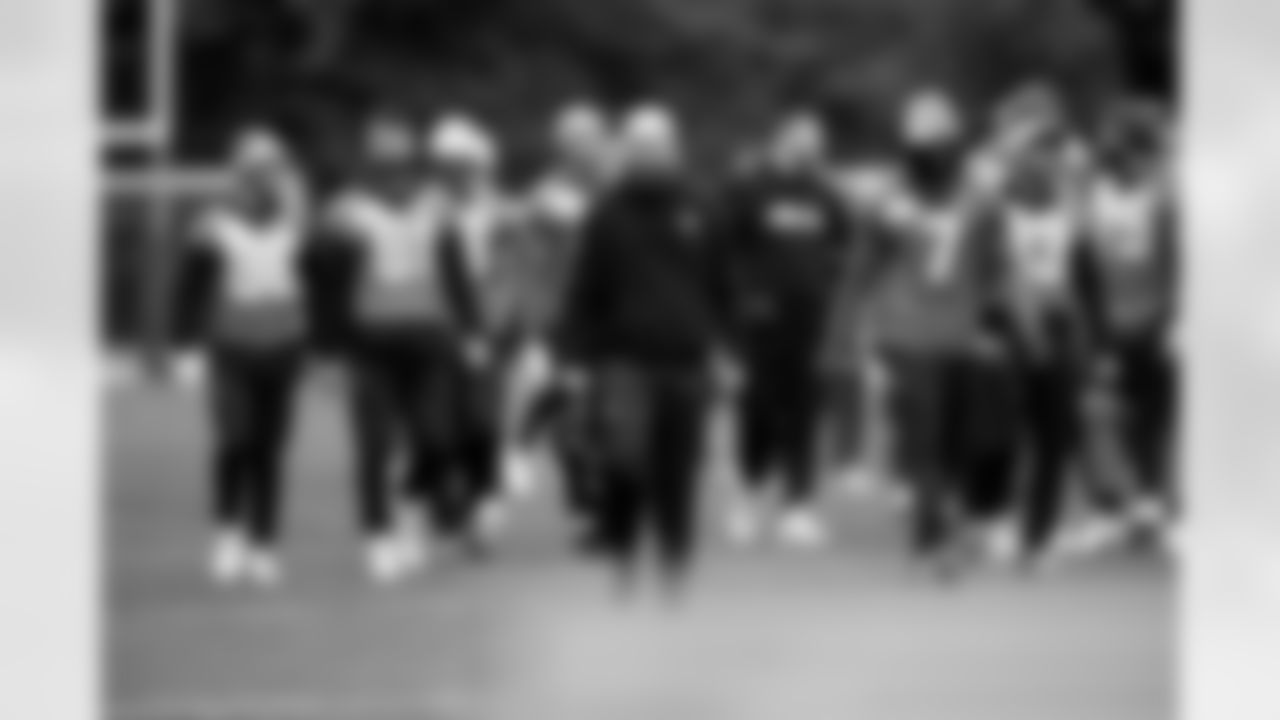 Watford, U.K. — Jaguars staff during practice at The Grove on October 12, 2024.