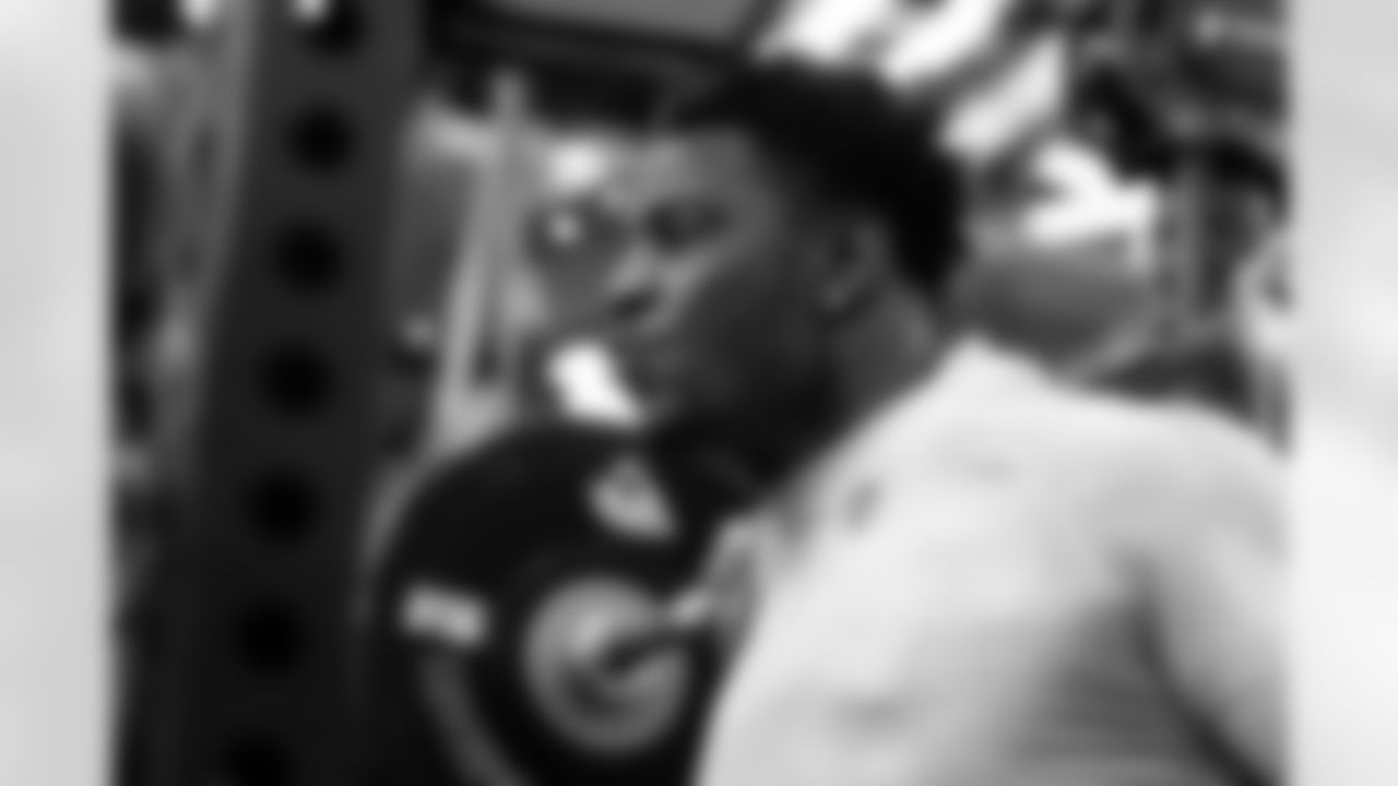 Jacksonville, Fla. — Jaguars linebacker Ventrell Miller during voluntary offseason workouts at the Miller Electric Center on April 15, 2025.
