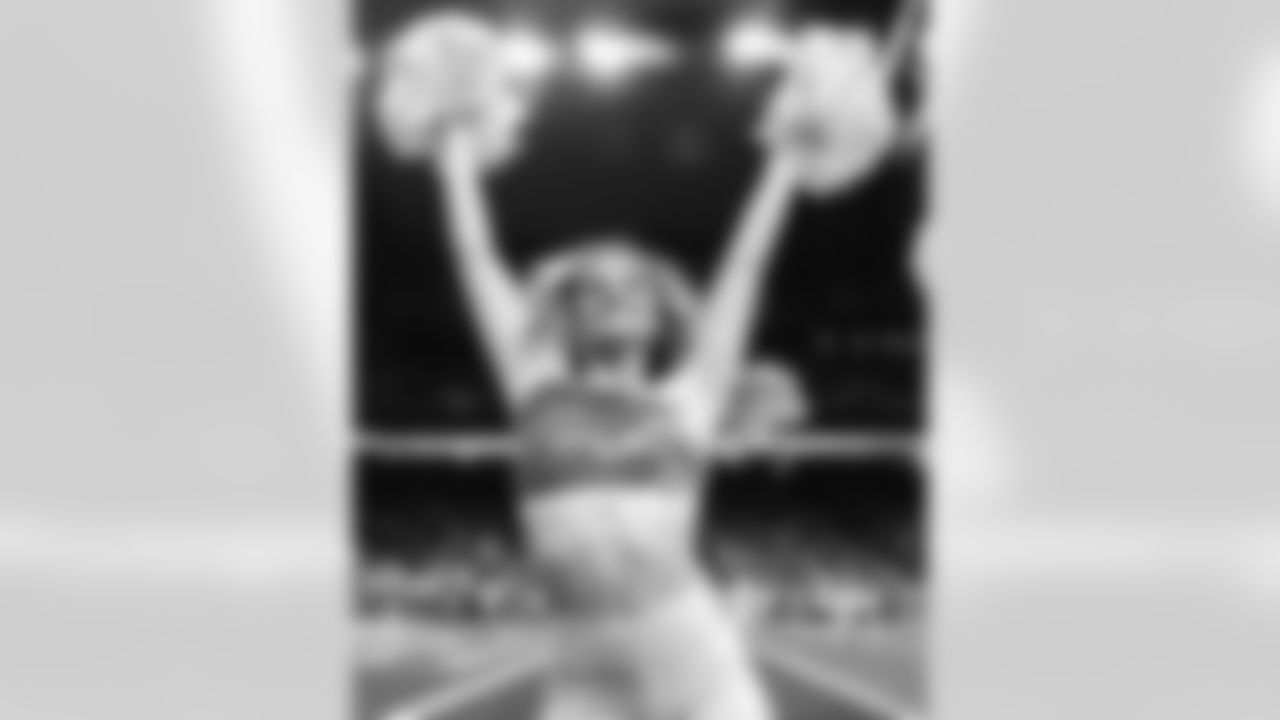 Detroit Lions Cheerleaders perform during an NFL football game against the Green Bay Packers on Dec. 5, 2024 in Detroit. (Mike Ferdinande/Detroit Lions)