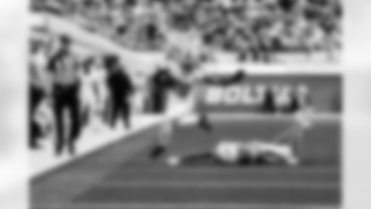 Detroit Lions running back Jahmyr Gibbs (26) during a NFL football game against the Los Angeles Chargers on November 12, 2023 in Los Angeles. (Jeff Nguyen/Detroit Lions via AP)