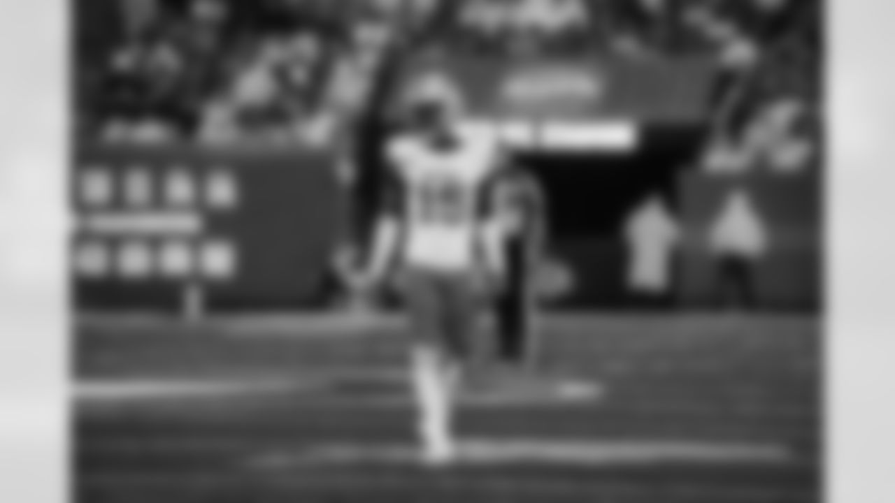 Detroit Lions cornerback Ennis Rakestraw Jr. (15) during an NFL preseason game against the New York Giants on Aug. 8, 2024 in East Rutherford, New Jersey (Jeff Nguyen/Detroit Lions via AP)