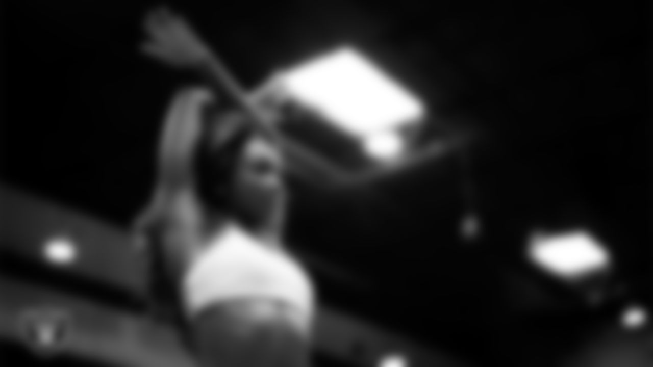 A dancer during a recruitment clinic at The Studio.