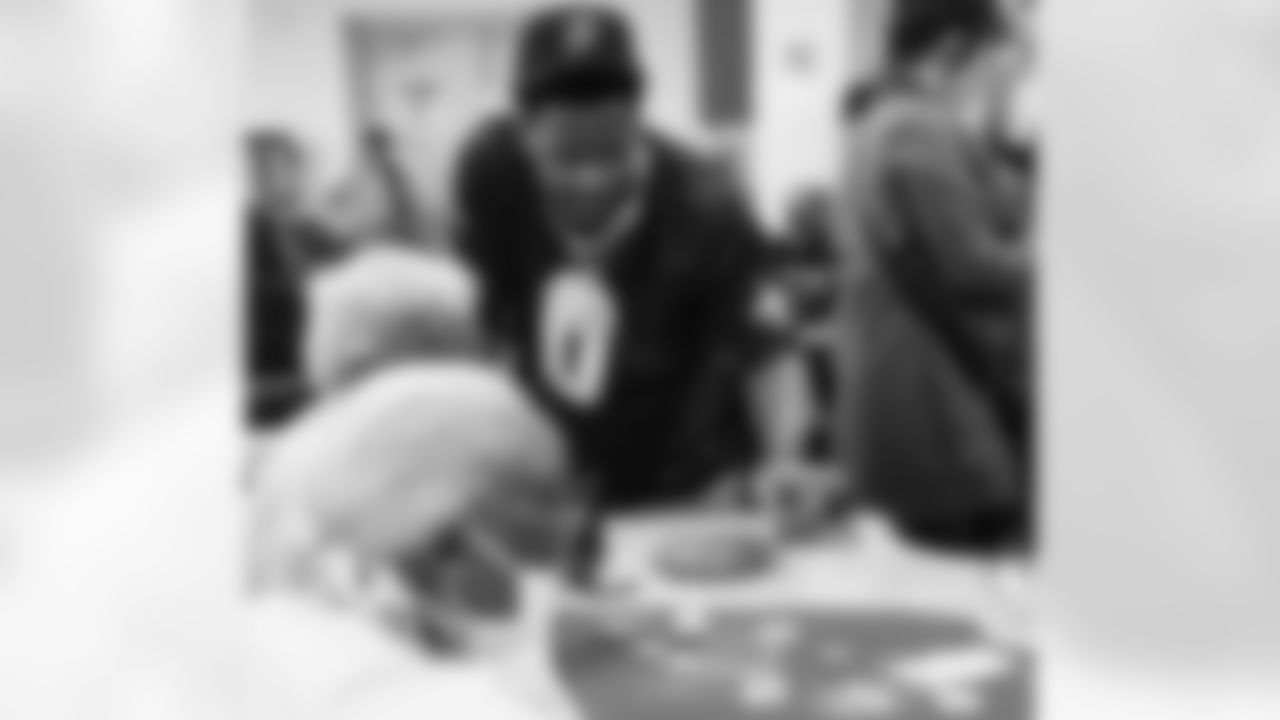 New Orleans Saints defensive lineman Carl Granderson, safety Ugo Amadi, and quarterback Jake Haener joined residents at the Hollygrove Senior Center for a Seniors Casino Fun Day hosted by Caesars New Orleans on April 17, 2024.