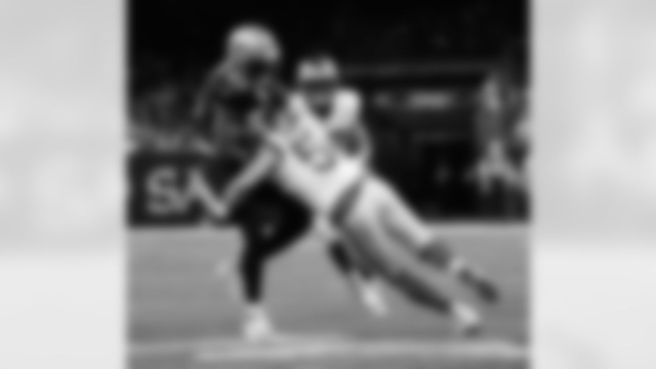 Check out the game action photos from the New Orleans Saints game against the Los Angeles Rams for Week 13 of the 2024 NFL season on Dec. 1, 2024 at the Caesars Superdome.