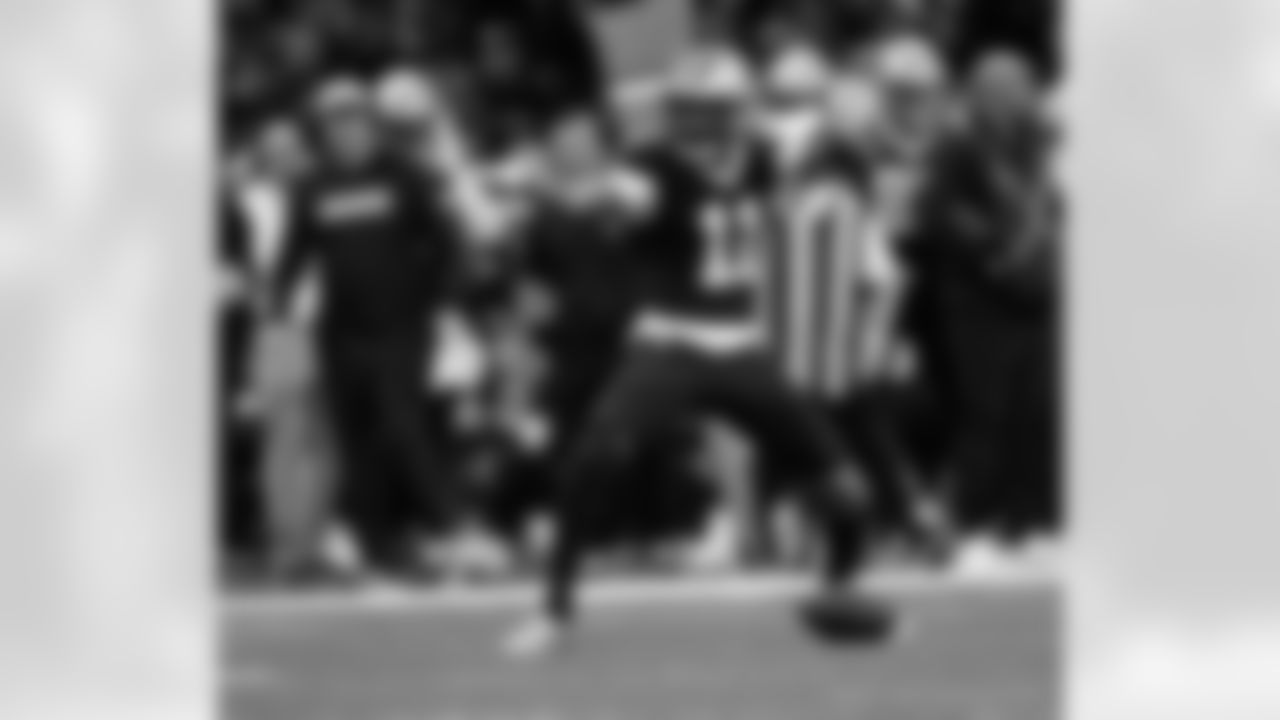 WR Cedrick Wilson Jr. (11) during the New Orleans Saints game against the Los Angeles Rams for Week 13 of the 2024 NFL Season on Dec. 1, 2024 at Caesars Superdome.