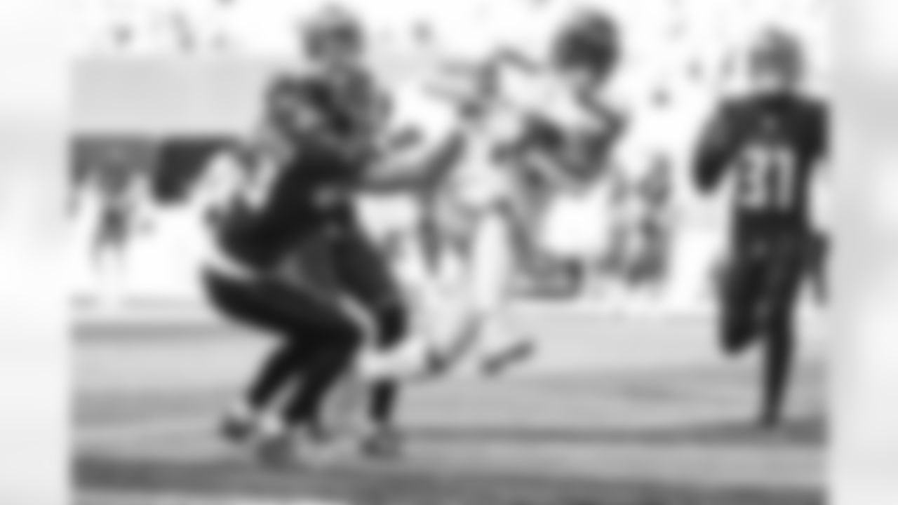 Seahawks wide receiver DK Metcalf (14) in the Week 7 win over the Atlanta Falcons on Sunday, October 20, 2024.