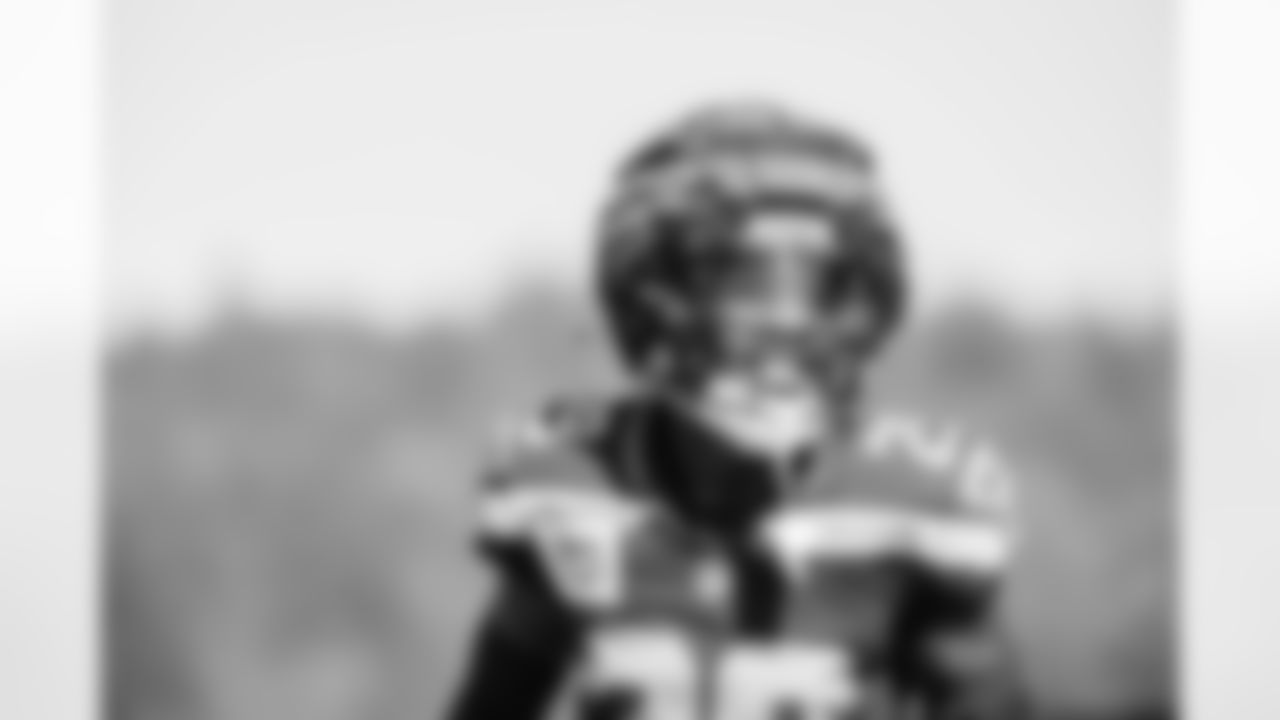Seahawks cornerback D.J. James (29) practiced at the Virginia Mason Athletic Center on August 5, 2024.