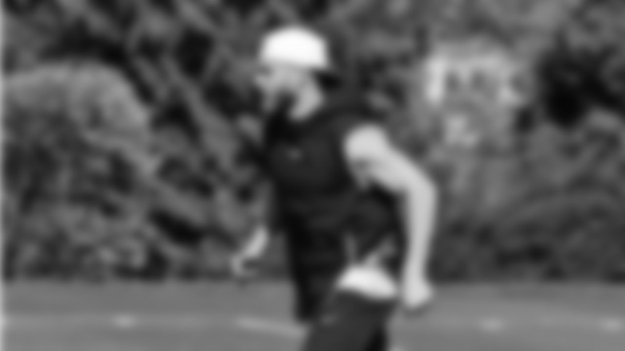 Seahawks wide receiver Cooper Kupp (10) participated in the first workout of the offseason on April 22, 2025 at the Virginia Mason Athletic Center.